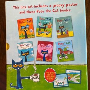 Pete the Cat'S Groovy Box of Books: 6 Book Set by James Dean